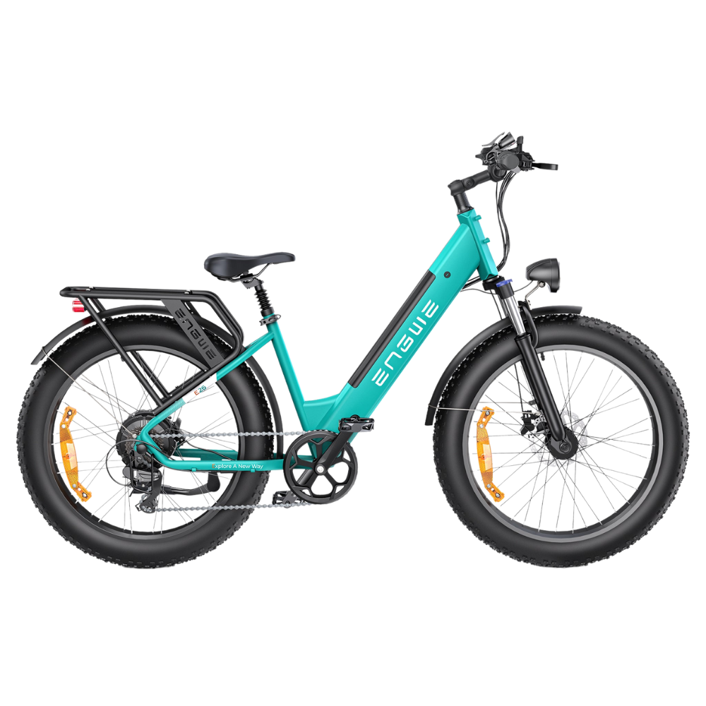 ENGWE E26 | Vélo électrique tout-terrain 26" Fat Bike | Suspension avant/arrière | Autonomie 140 km