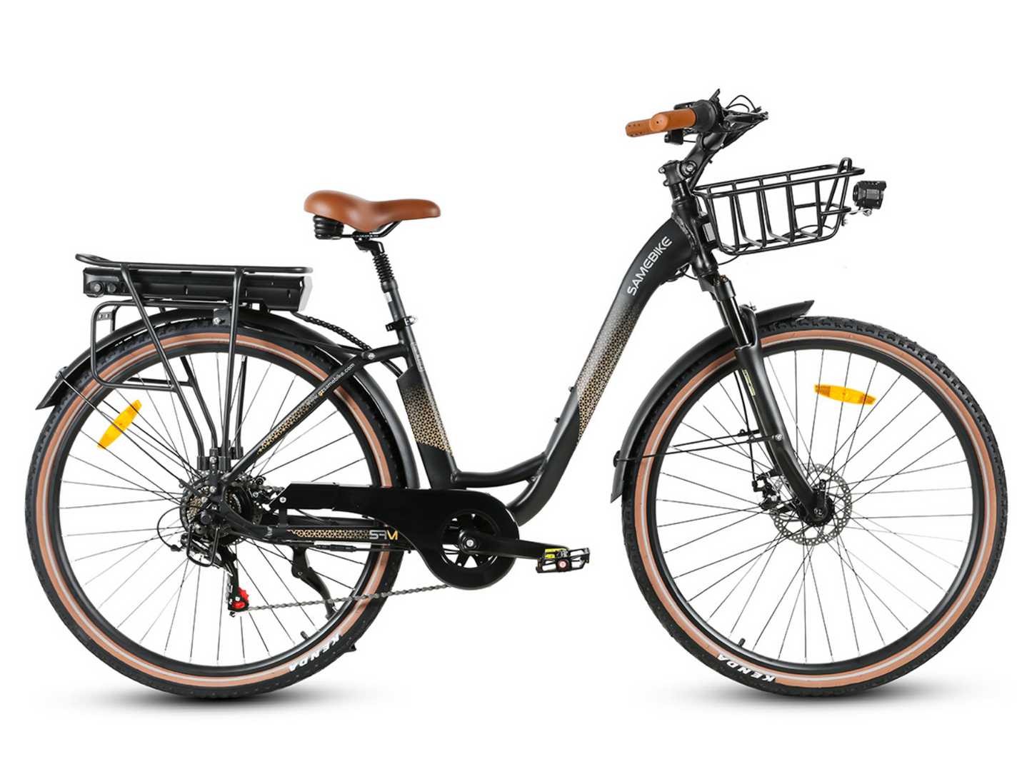 SAMEBIKE RS-A07 | Vélo électrique urbain 28” | Autonomie 80 km - Nova Bikes