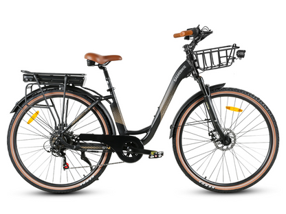 SAMEBIKE RS-A07 | Vélo électrique urbain 28” | Autonomie 80 km - Nova Bikes