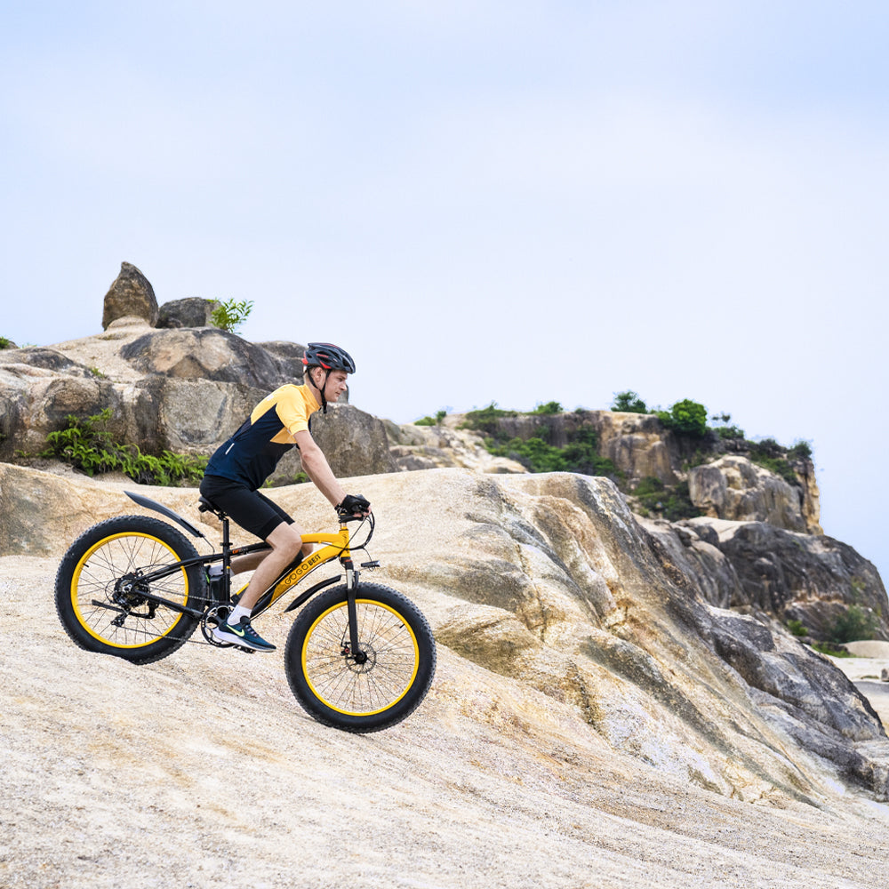GOGOBEST GF600 | Vélo électrique tout-terrain 26" Fat Bike | 1000W | V-max 25 km/h | Autonomie 110 km - Nova Bikes