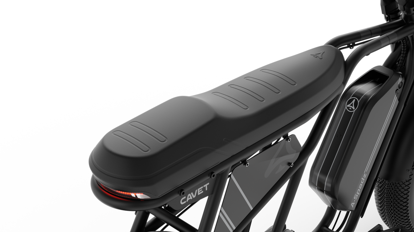 A-SPADZ Cavet Air | Vélo électrique Fat bike 20" | Freins à disques hydrauliques | Autonomie 100 km - Nova Bikes