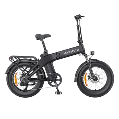 ENGWE EP‑2 3.0 Boost | Vélo électrique pliant Fat bike 20" | Freins à disques hydrauliques | Autonomie 120 km