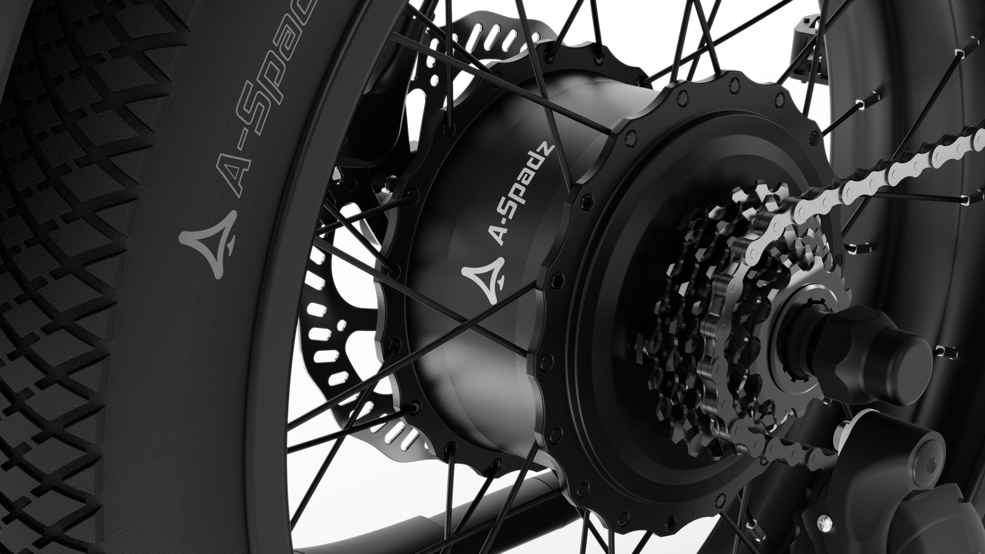 A-SPADZ Cavet Air | Vélo électrique Fat bike 20" | Freins à disques hydrauliques | Autonomie 100 km - Nova Bikes