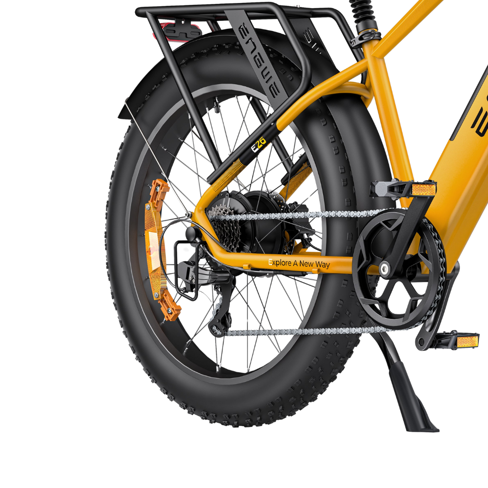 ENGWE E26 | Vélo électrique tout-terrain 26" Fat Bike | Suspension avant/arrière | Autonomie 140 km