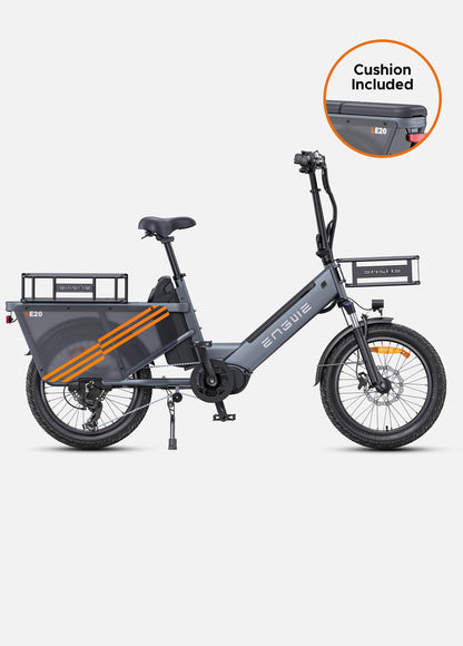 ENGWE LE20 | Vélo électrique cargo 20” | Capteur de couple | Autonomie 340 km