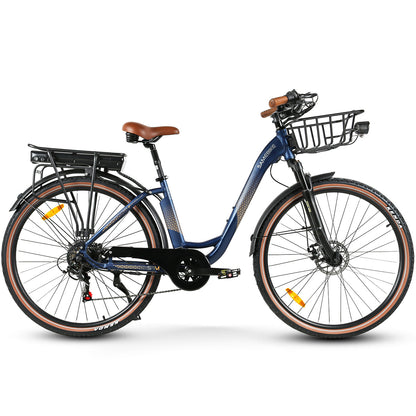 SAMEBIKE RS-A07 | Vélo électrique urbain 28” | Autonomie 80 km - Nova Bikes