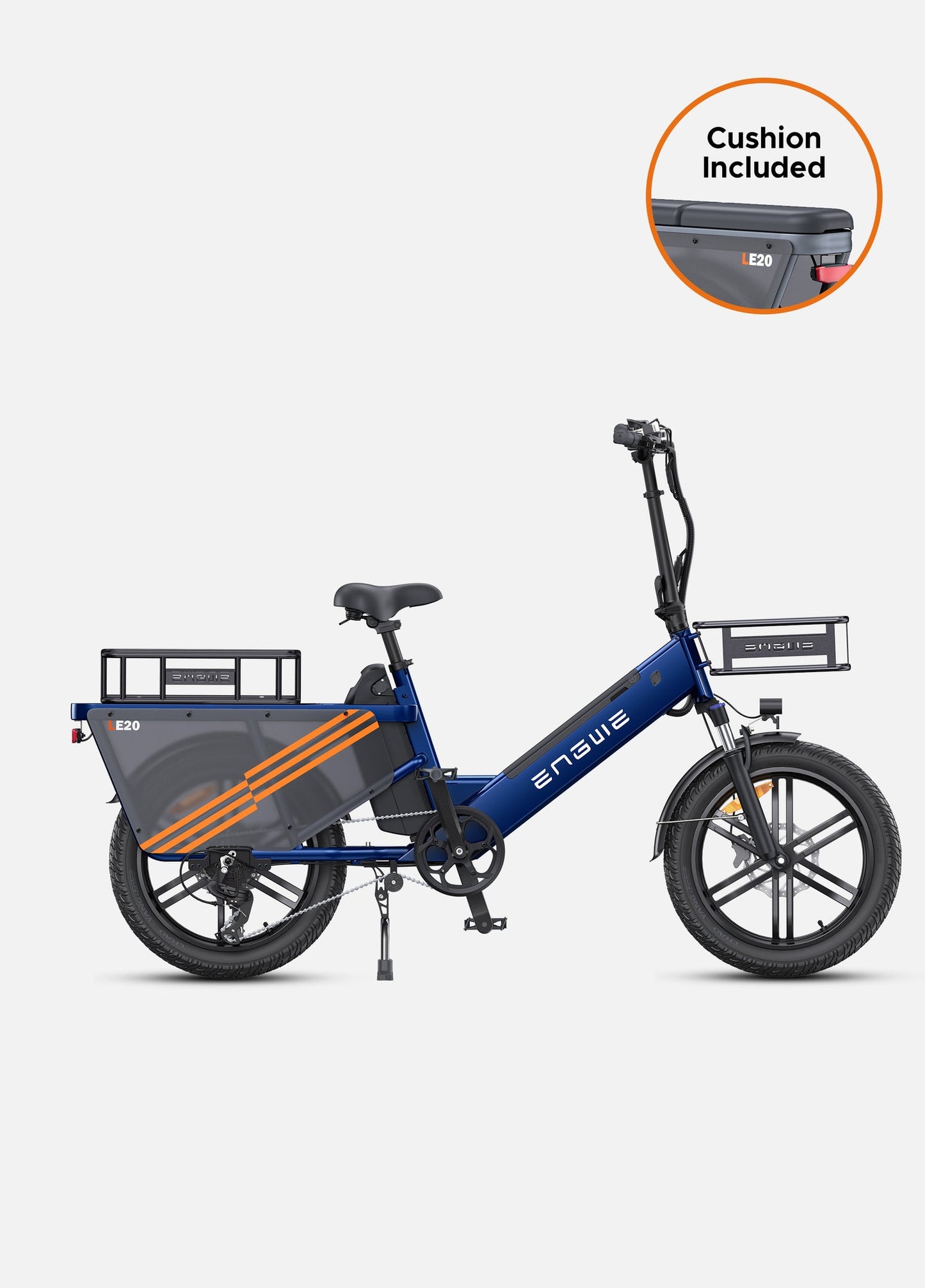 ENGWE LE20 version internationale | Vélo électrique cargo 20” | Autonomie 340 km - Nova Bikes