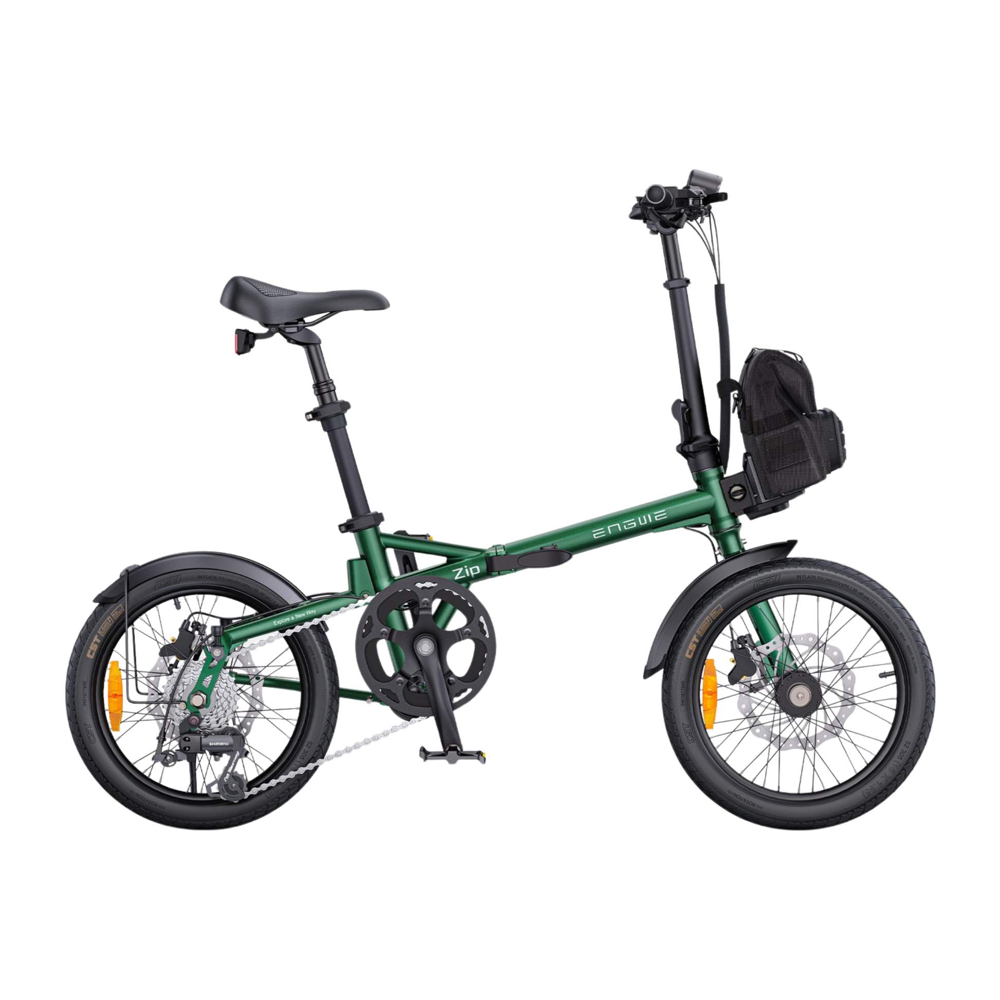 ENGWE ZIP | Vélo électrique pliant et léger 16" | Autonomie jusqu’à 120 km - Nova Bikes