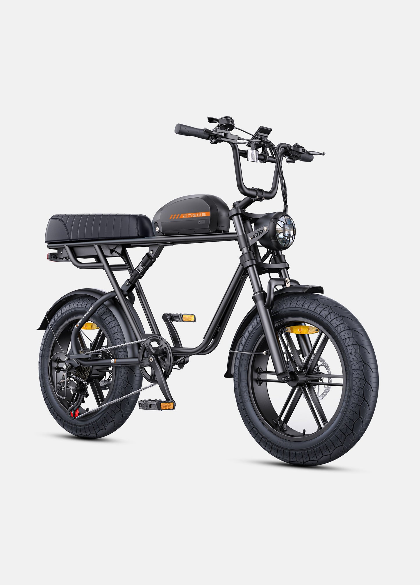 ENGWE M1 | Vélo électrique fatbike double suspension | 20” | 250W | V-max 25 km/h | Autonomie 170 km - Nova Bikes