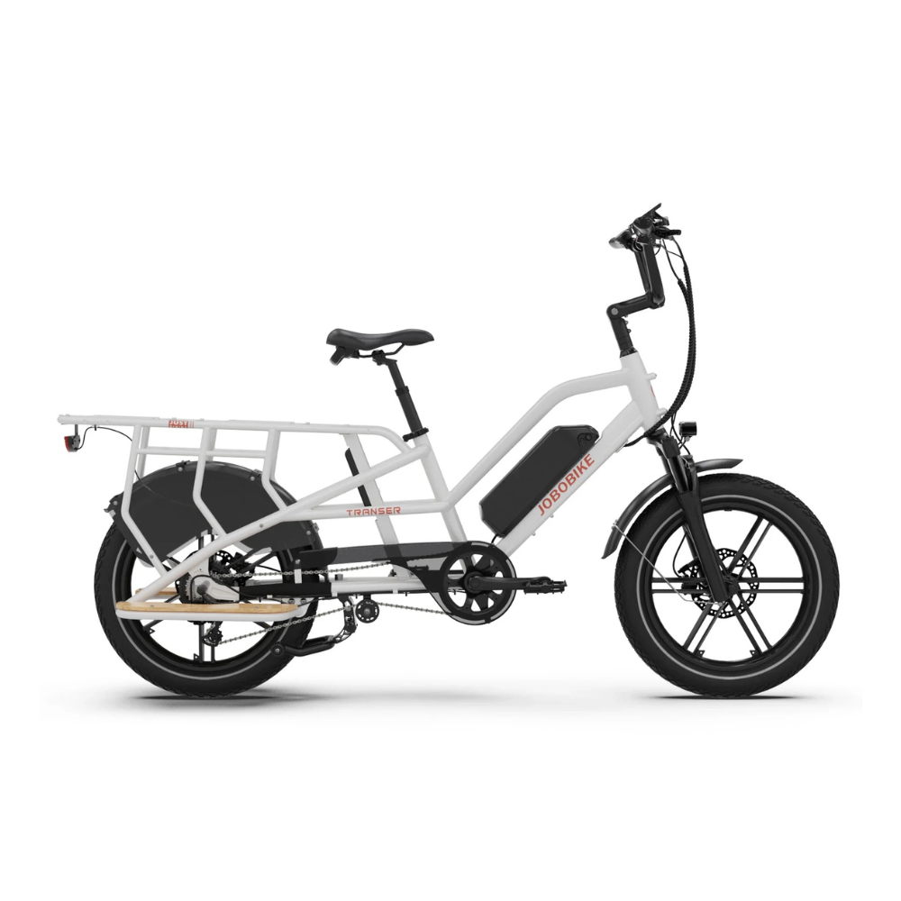 JOBOBIKE Transer | Vélo électrique Cargo/Famille | Capacité 200 kg | Autonomie 120km