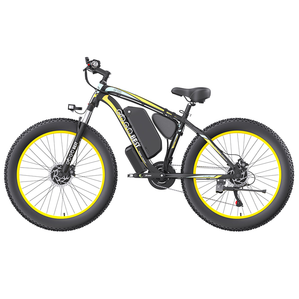 GOGOBEST GF700 | VTT électrique 26" Fat Bike | 1000W Double moteur | V-max 25 km/h | Autonomie 70 km - Nova Bikes