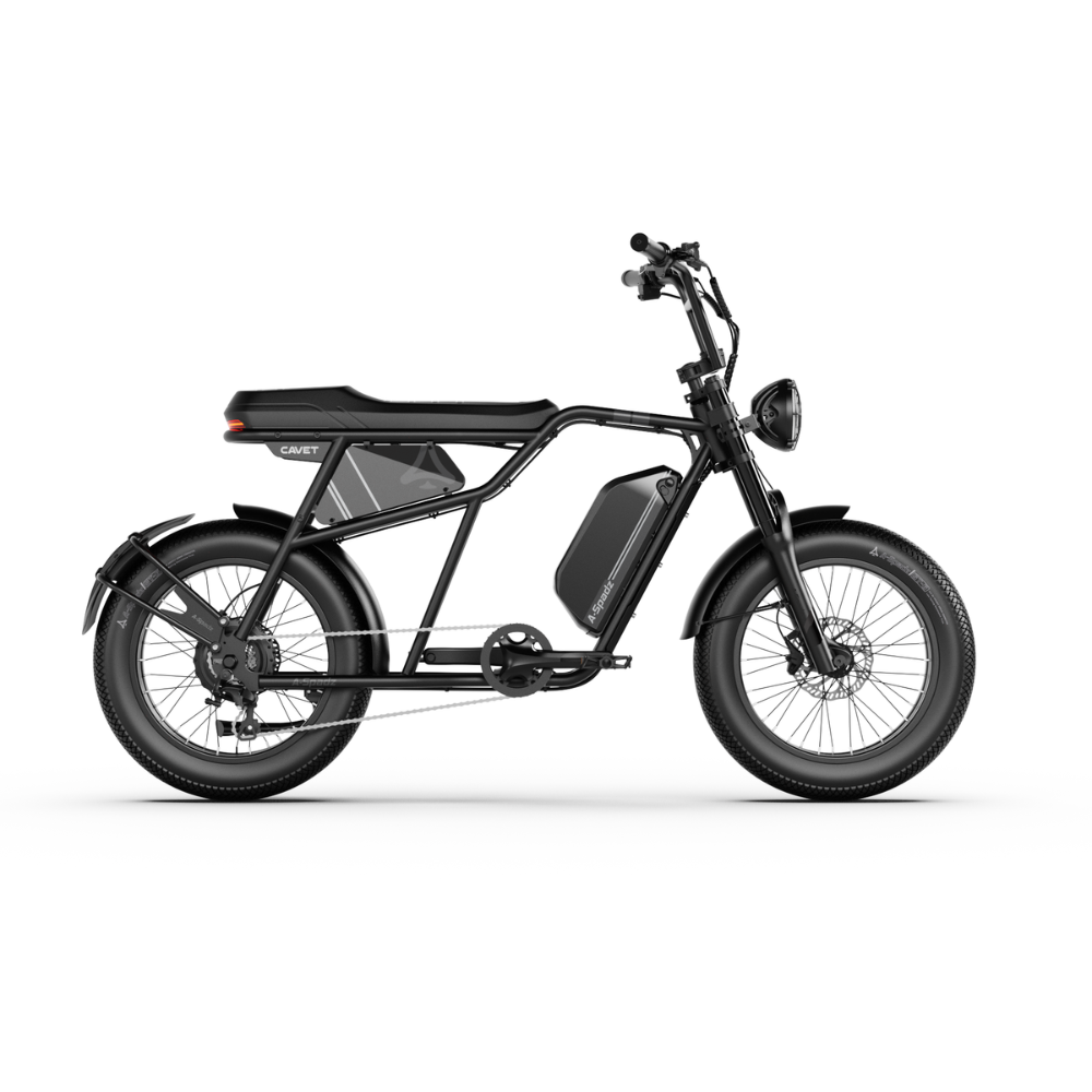 A-SPADZ Cavet Air | Vélo électrique Fatbike 20" | Freins à disques hydrauliques | Autonomie 100 km - Nova Bikes