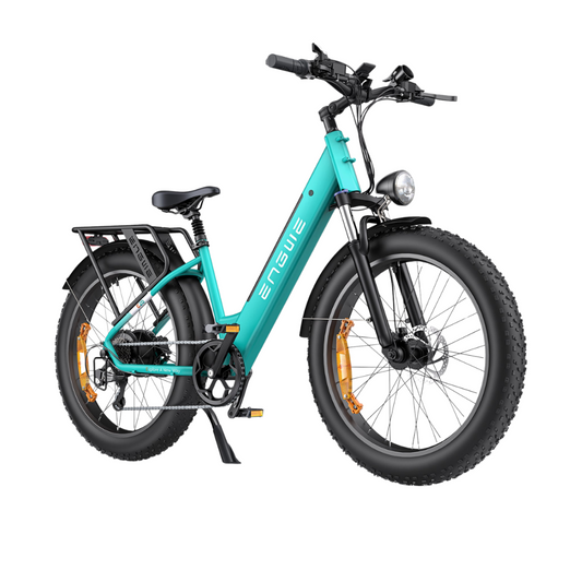 ENGWE E26 | Vélo électrique tout-terrain 26" Fat Bike | Suspension avant/arrière | Autonomie 140 km