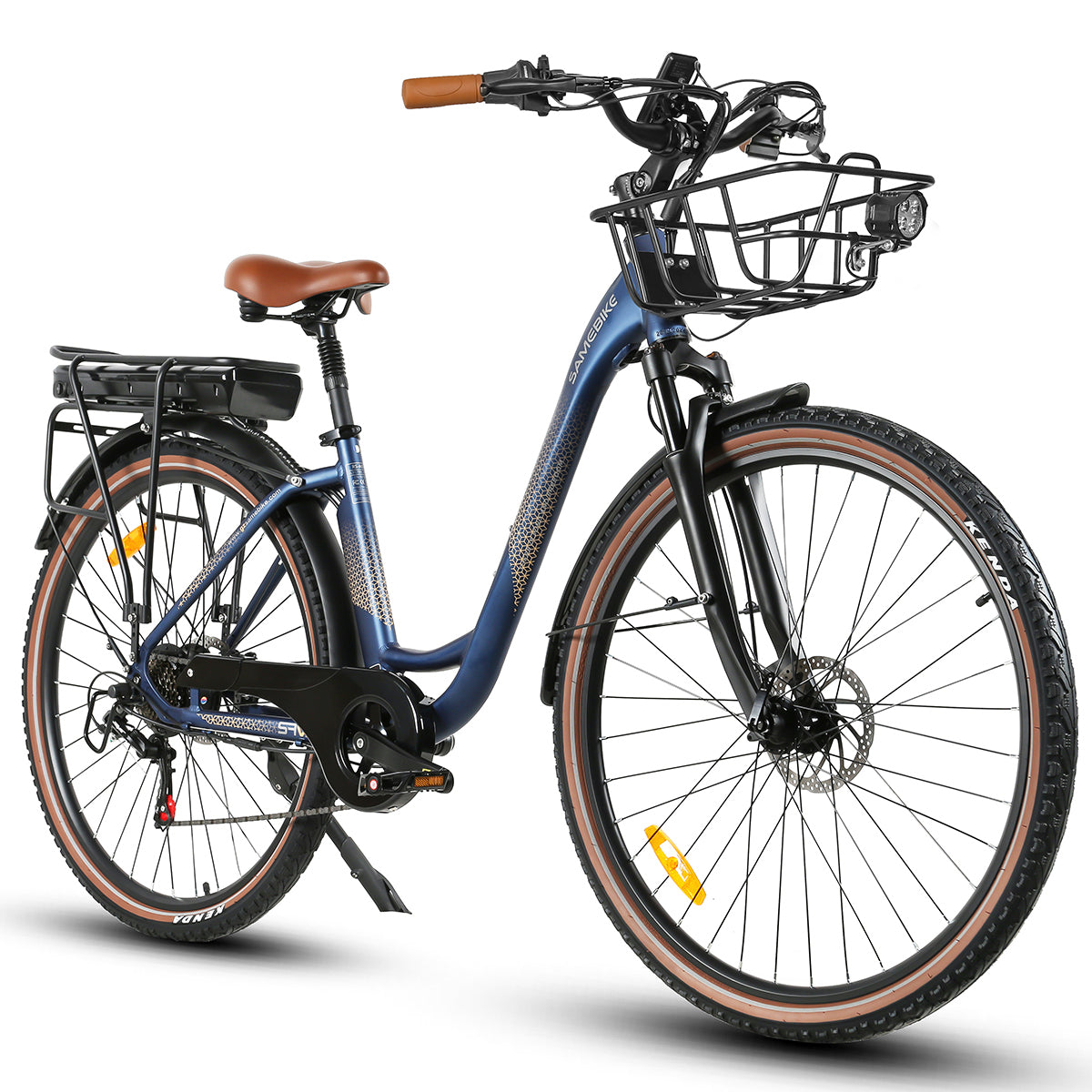 SAMEBIKE RS-A07 | Vélo électrique urbain 28” | Autonomie 80 km - Nova Bikes
