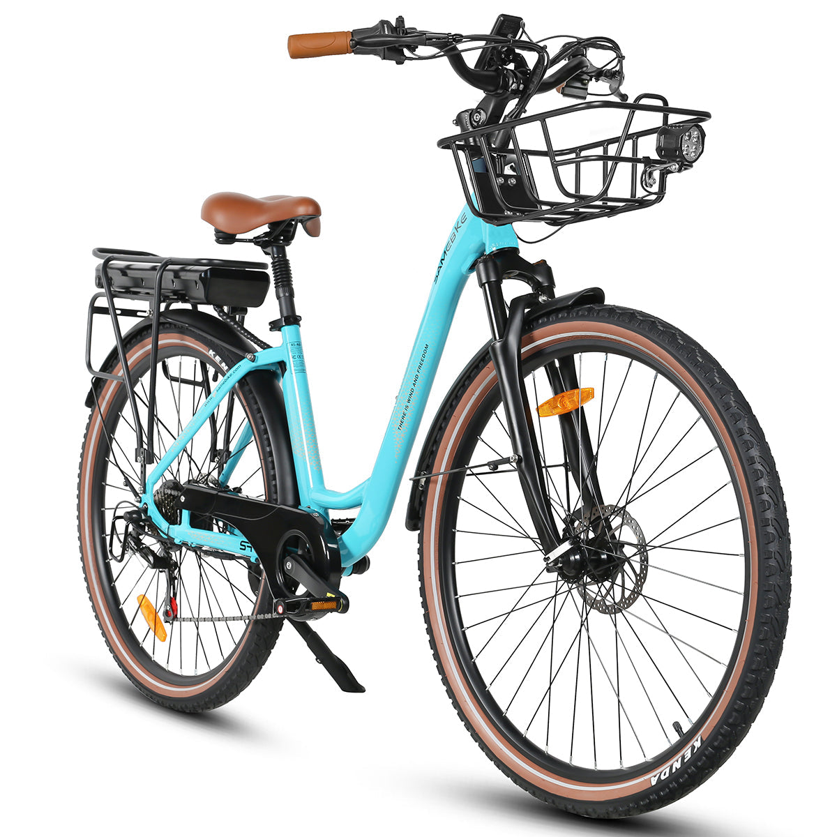 SAMEBIKE RS-A07 | Vélo électrique urbain 28” | Autonomie 80 km - Nova Bikes