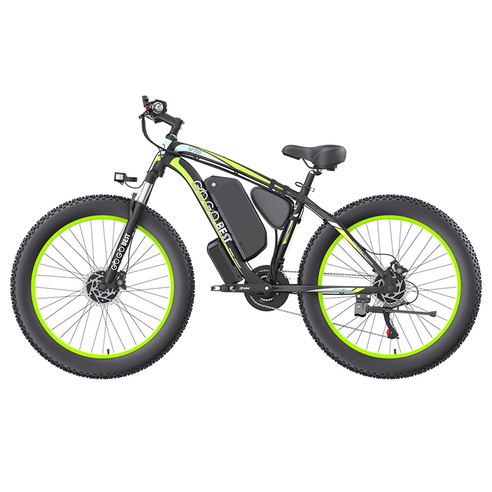 GOGOBEST GF700 | VTT électrique 26" Fat Bike | 1000W Double moteur | V-max 25 km/h | Autonomie 70 km - Nova Bikes