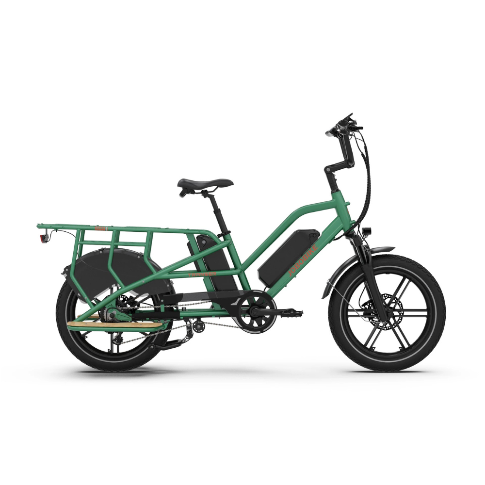 JOBOBIKE Transer | Vélo électrique Cargo/Famille | Capacité 200 kg | Autonomie 120km