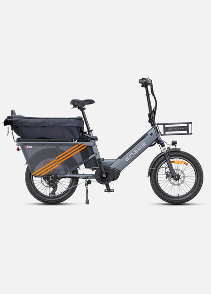 ENGWE LE20 | Vélo électrique cargo 20” | Capteur de couple | Autonomie 340 km