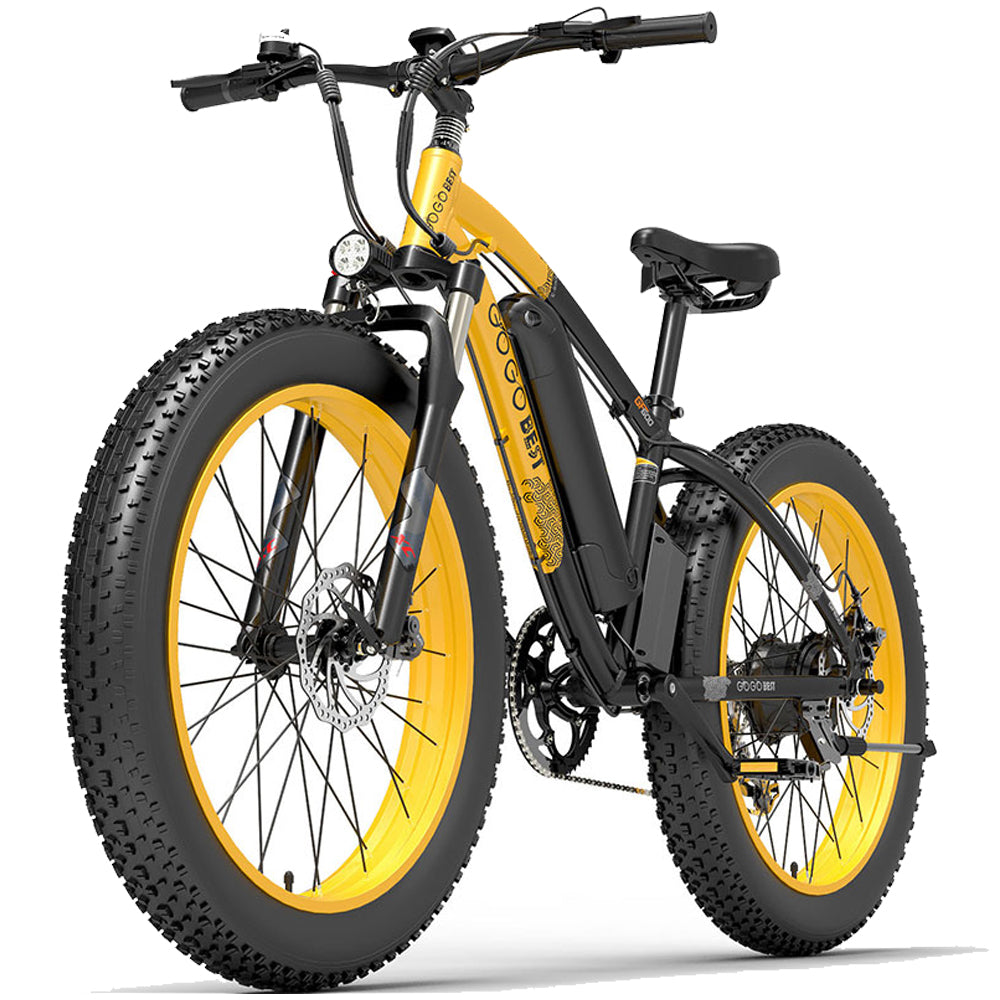 GOGOBEST GF600 | Vélo électrique tout-terrain 26" Fat Bike | 1000W | V-max 25 km/h | Autonomie 110 km - Nova Bikes
