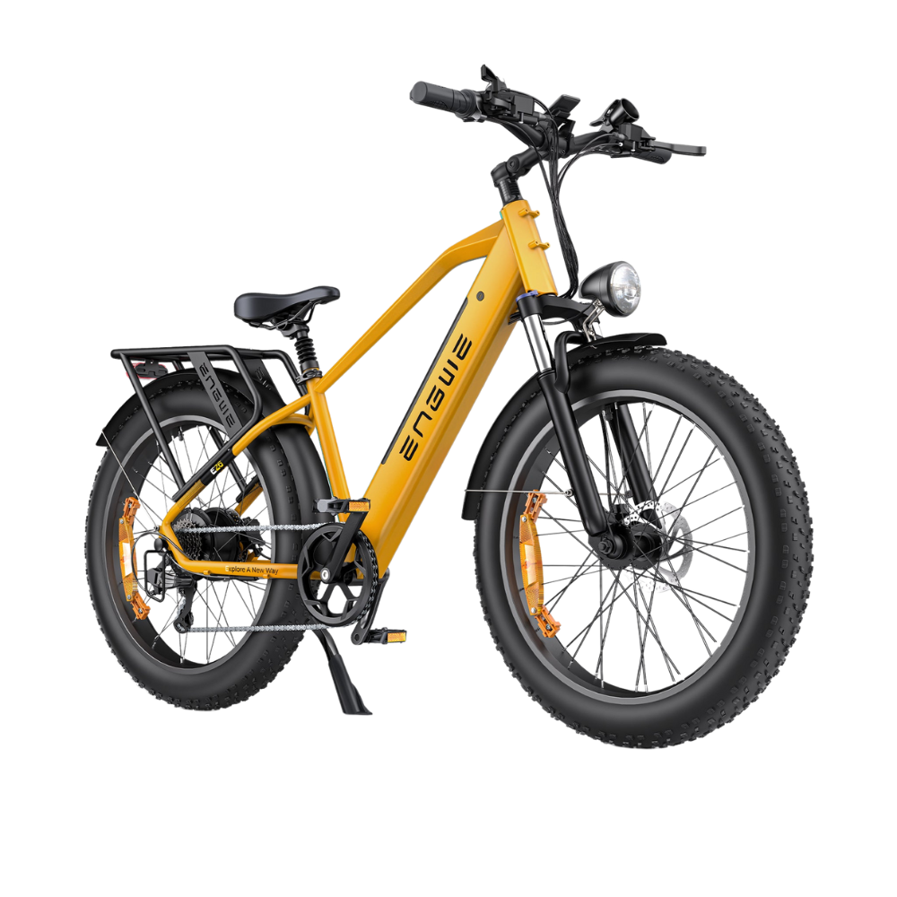ENGWE E26 | Vélo électrique tout-terrain 26" Fat Bike | Suspension avant/arrière | Autonomie 140 km