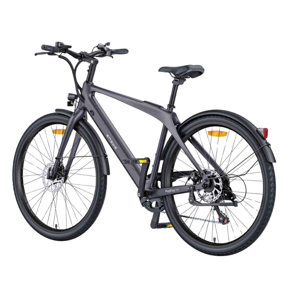 ENGWE MapFour N1 Air | Vélo électrique urbain 700C ultra léger | Fibre de carbone | Autonomie 100 km - Nova Bikes