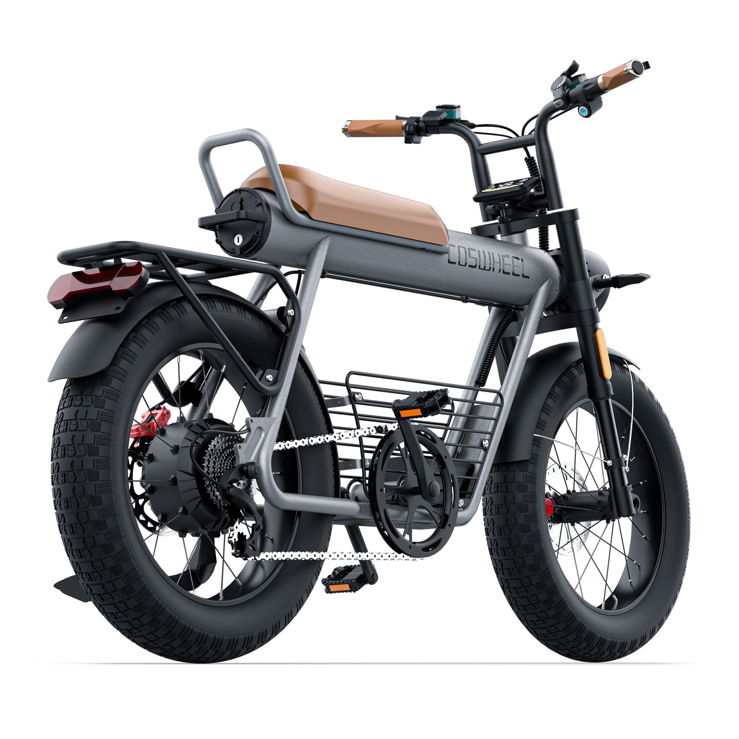 COSWHEEL CT20 | Fat Bike électrique tout-terrain 20” | 1000W | V-max 25 km/h | Autonomie 90 km - Nova Bikes