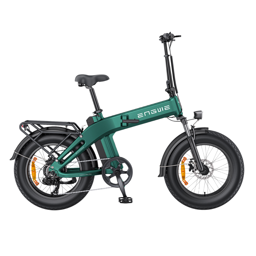 ENGWE EP‑2 3.0 Boost | Vélo électrique pliant Fat bike 20" | Freins à disques hydrauliques | Autonomie 120 km