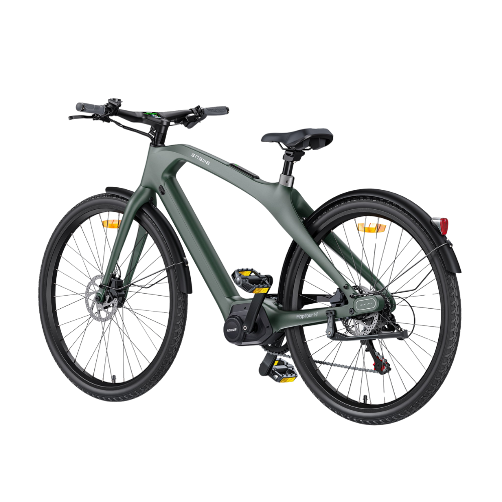 ENGWE MapFour N1 PRO | Vélo électrique urbain 700C moteur central | Fibre de carbone | Couple 80 Nm | Autonomie 100 km - Nova Bikes