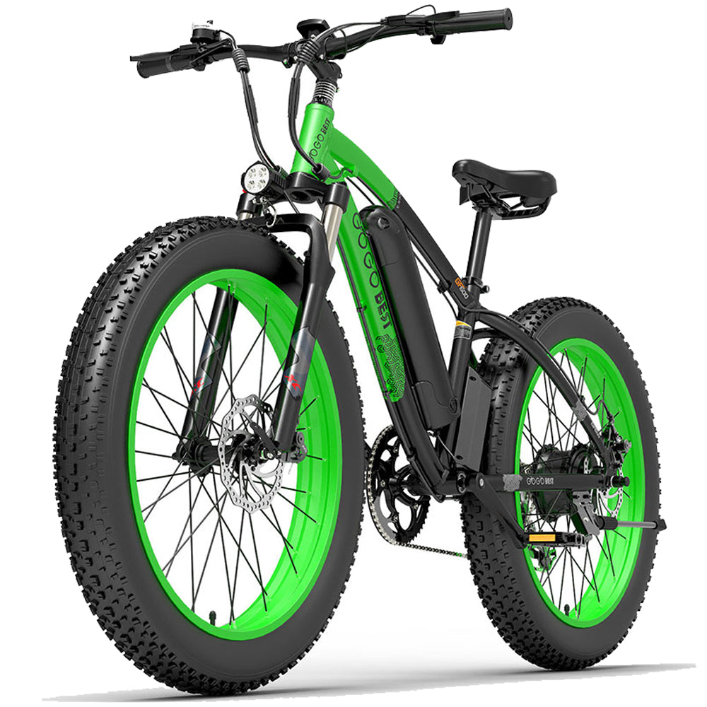 GOGOBEST GF600 | Vélo électrique tout-terrain 26" Fat Bike | 1000W | V-max 25 km/h | Autonomie 110 km - Nova Bikes