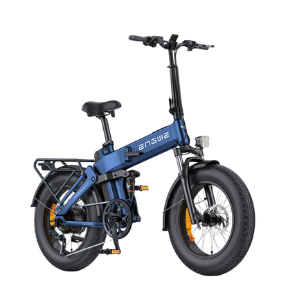 ENGWE Engine Pro 3.0 Boost | Vélo électrique pliant Fat bike 20" | Moteur 90 Nm | Autonomie 130 km