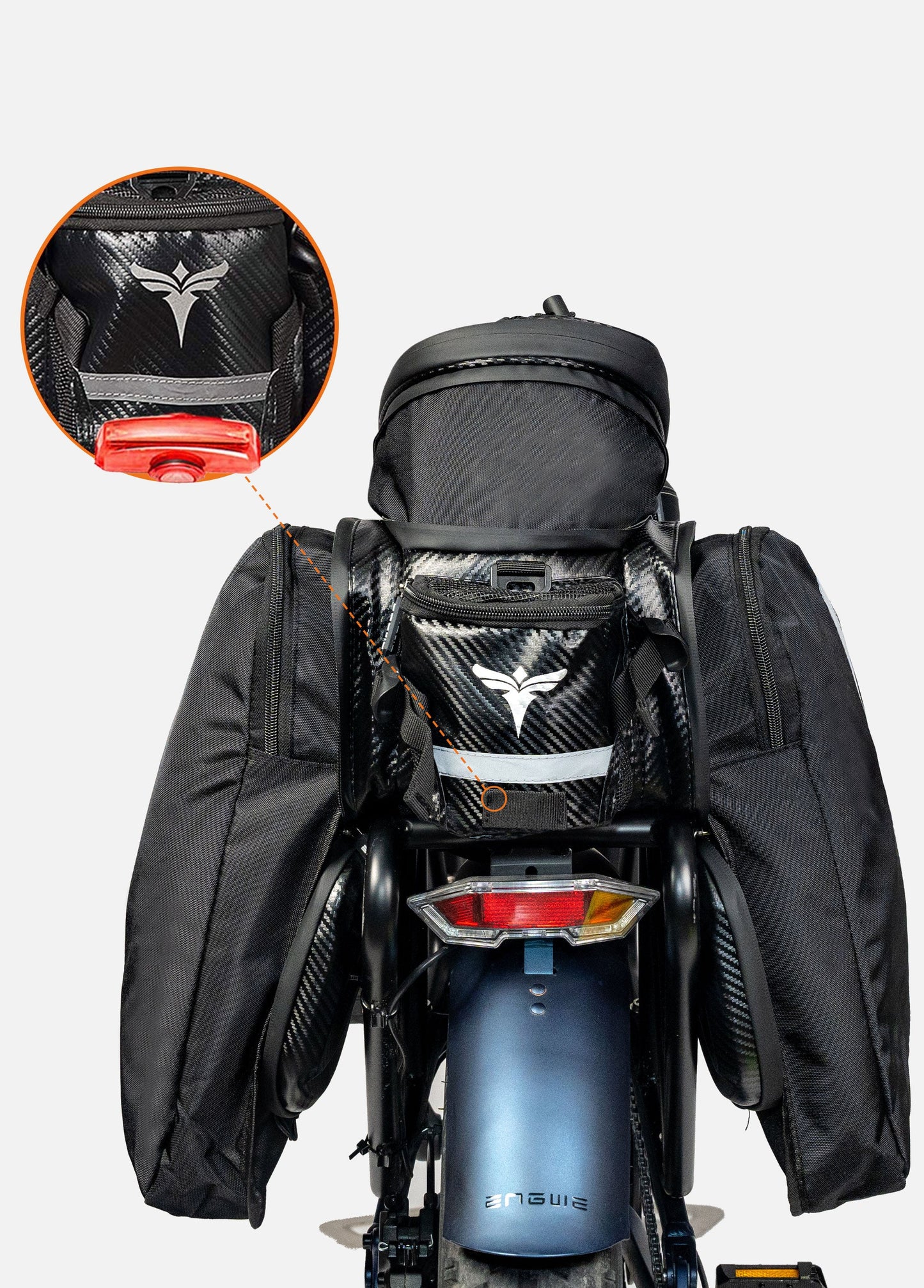 ENGWE Sac de Vélo Étanche 35L | Grande capacité | Multifonction | Antichoc - Nova Bikes