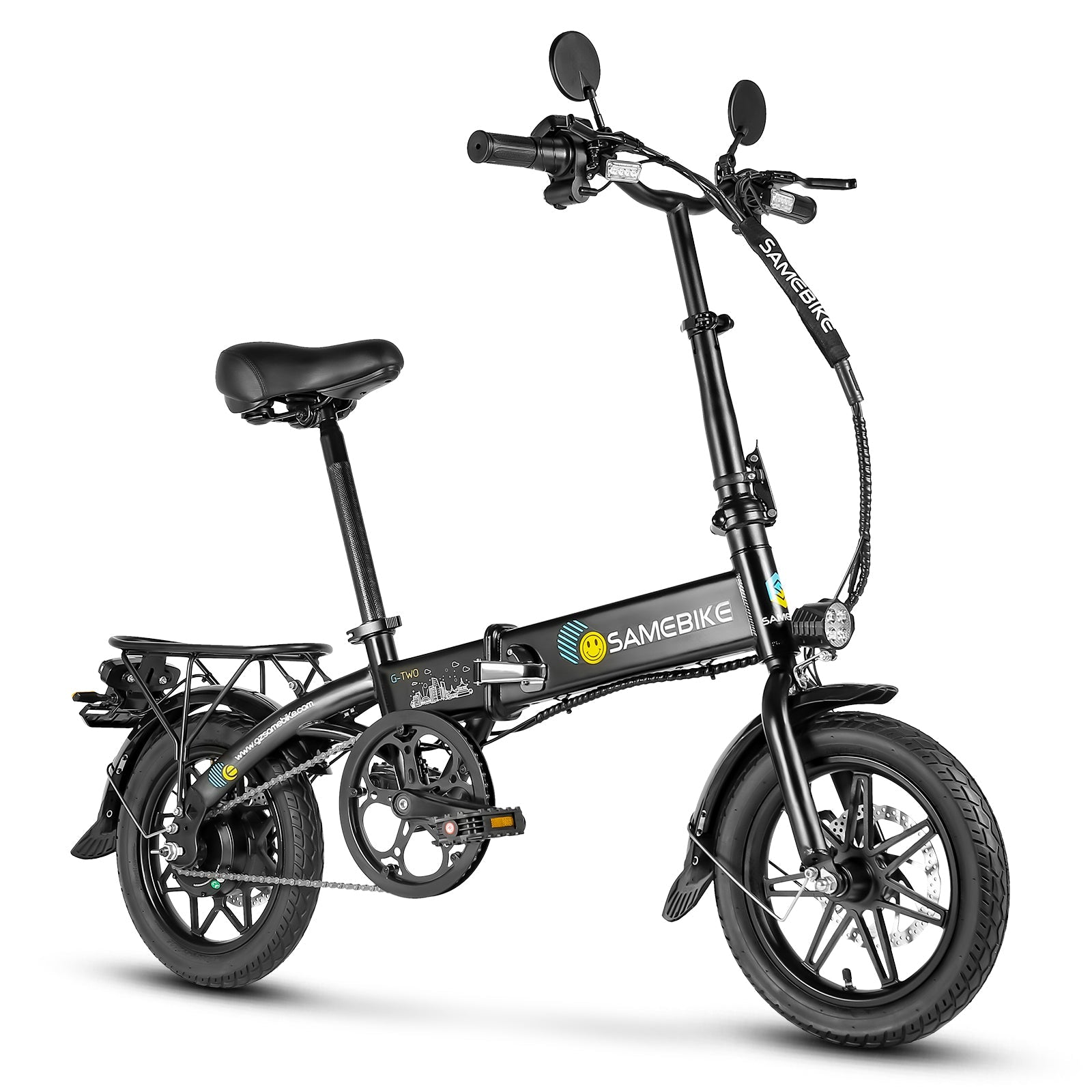 SAMEBIKE YINYU14 | Vélo électrique pliant 14” urbain | Autonomie 60 km - Nova Bikes