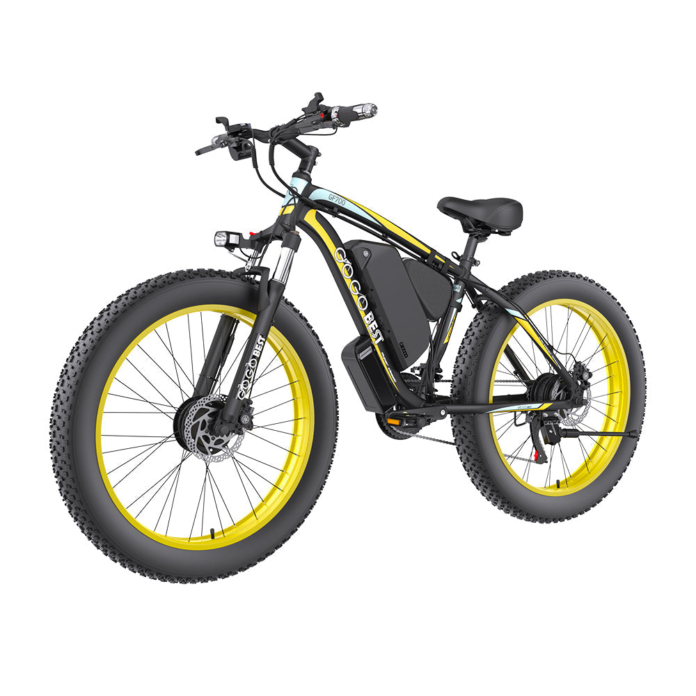 GOGOBEST GF700 | VTT électrique 26" Fat Bike | 1000W Double moteur | V-max 25 km/h | Autonomie 70 km - Nova Bikes