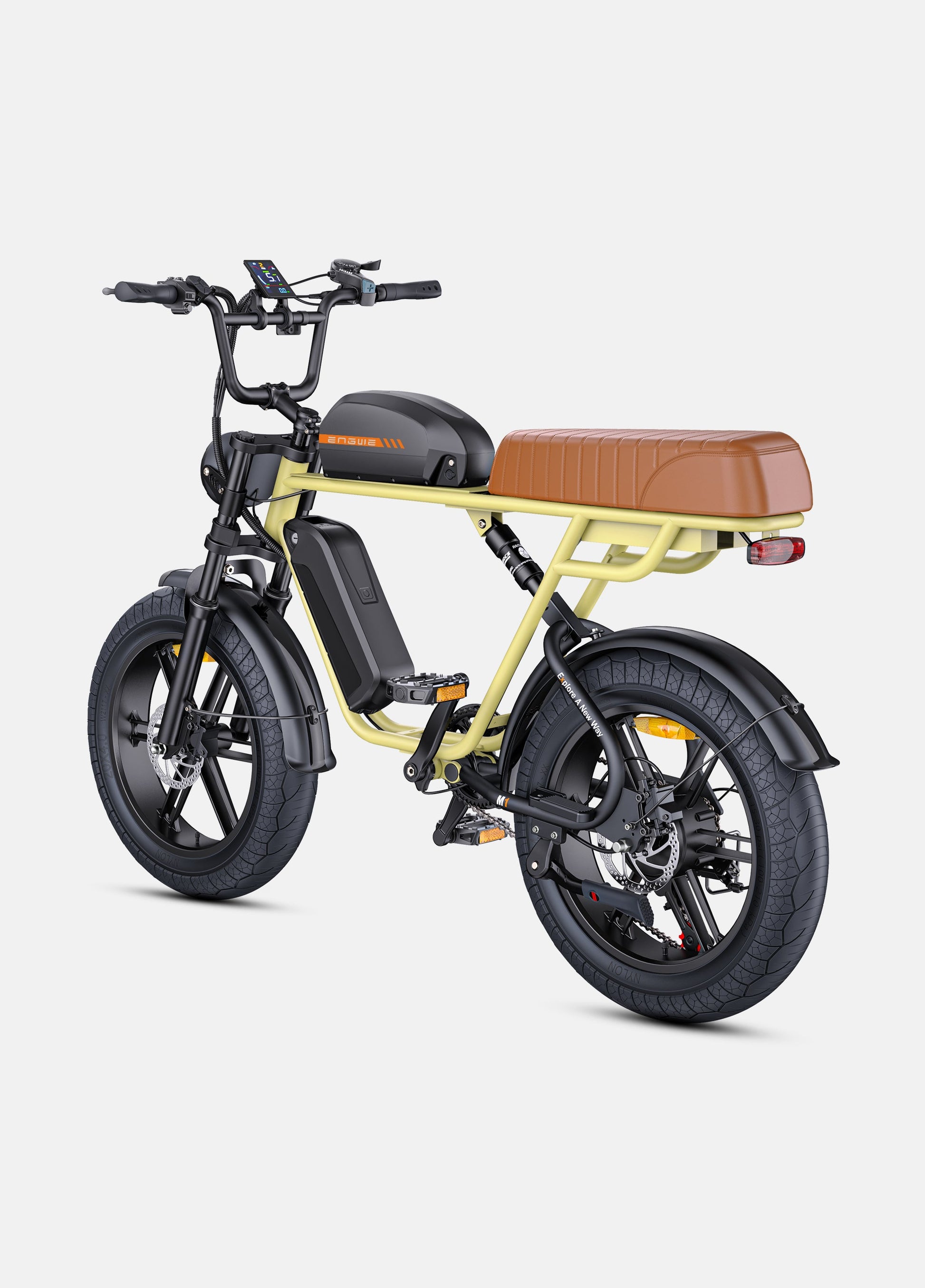 ENGWE M1 | Vélo électrique fatbike double suspension | 20” | 250W | V-max 25 km/h | Autonomie 170 km - Nova Bikes
