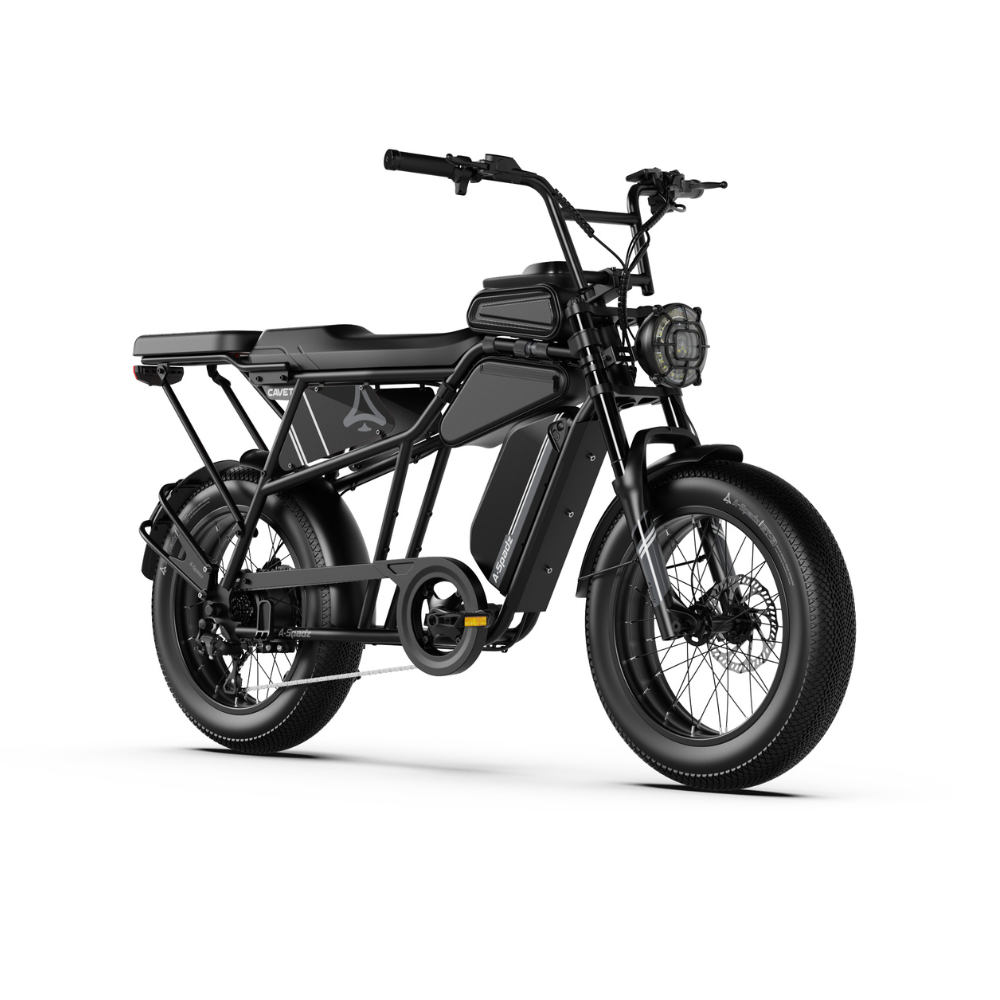 A-SPADZ Cavet Air | Vélo électrique Fatbike 20" | Freins à disques hydrauliques | Autonomie 100 km - Nova Bikes