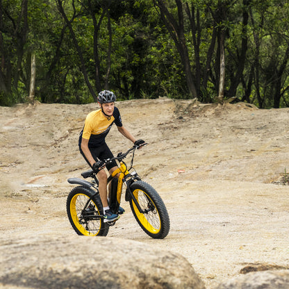 GOGOBEST GF600 | Vélo électrique tout-terrain 26" Fat Bike | 1000W | V-max 25 km/h | Autonomie 110 km - Nova Bikes