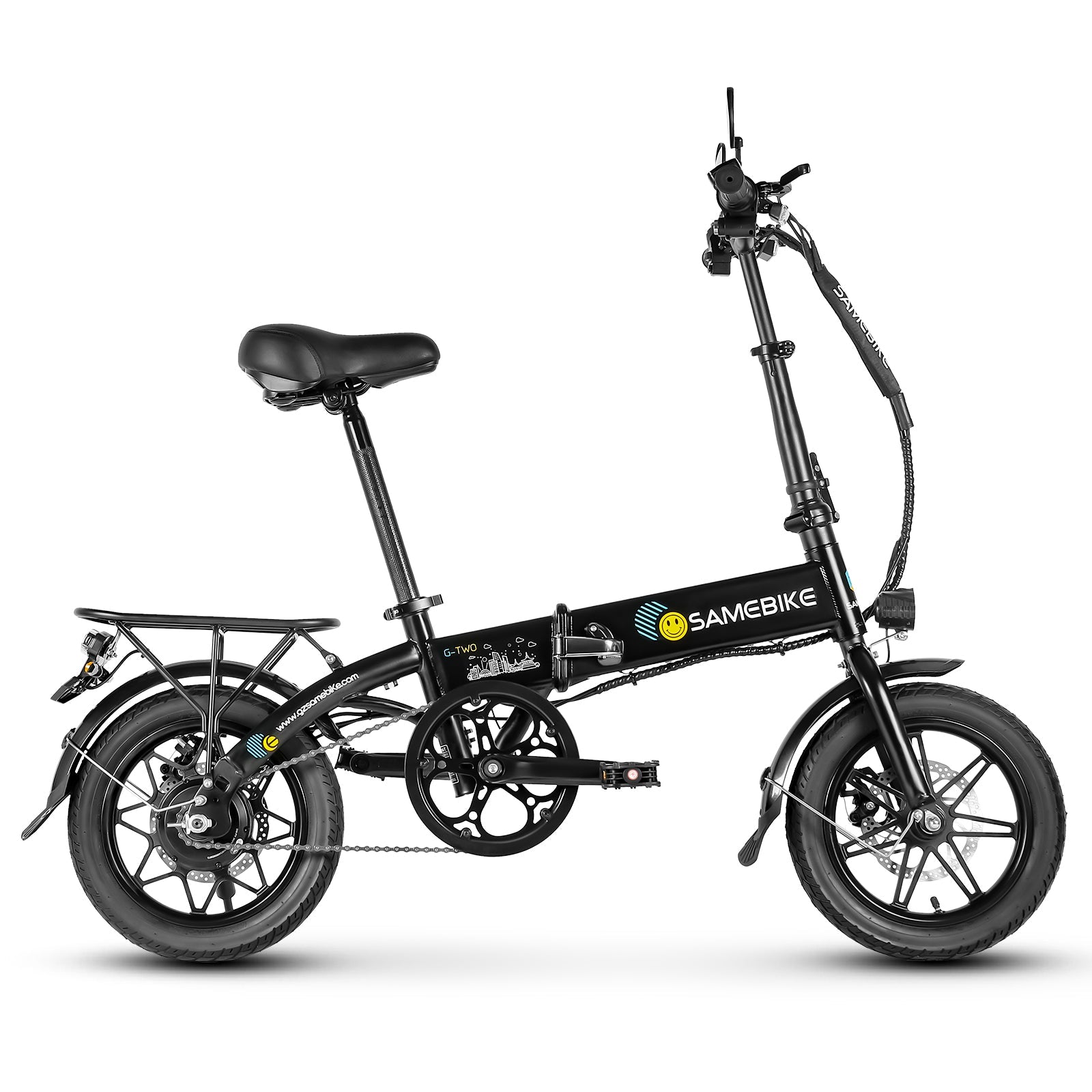 SAMEBIKE YINYU14 | Vélo électrique pliant 14” urbain | Autonomie 60 km - Nova Bikes