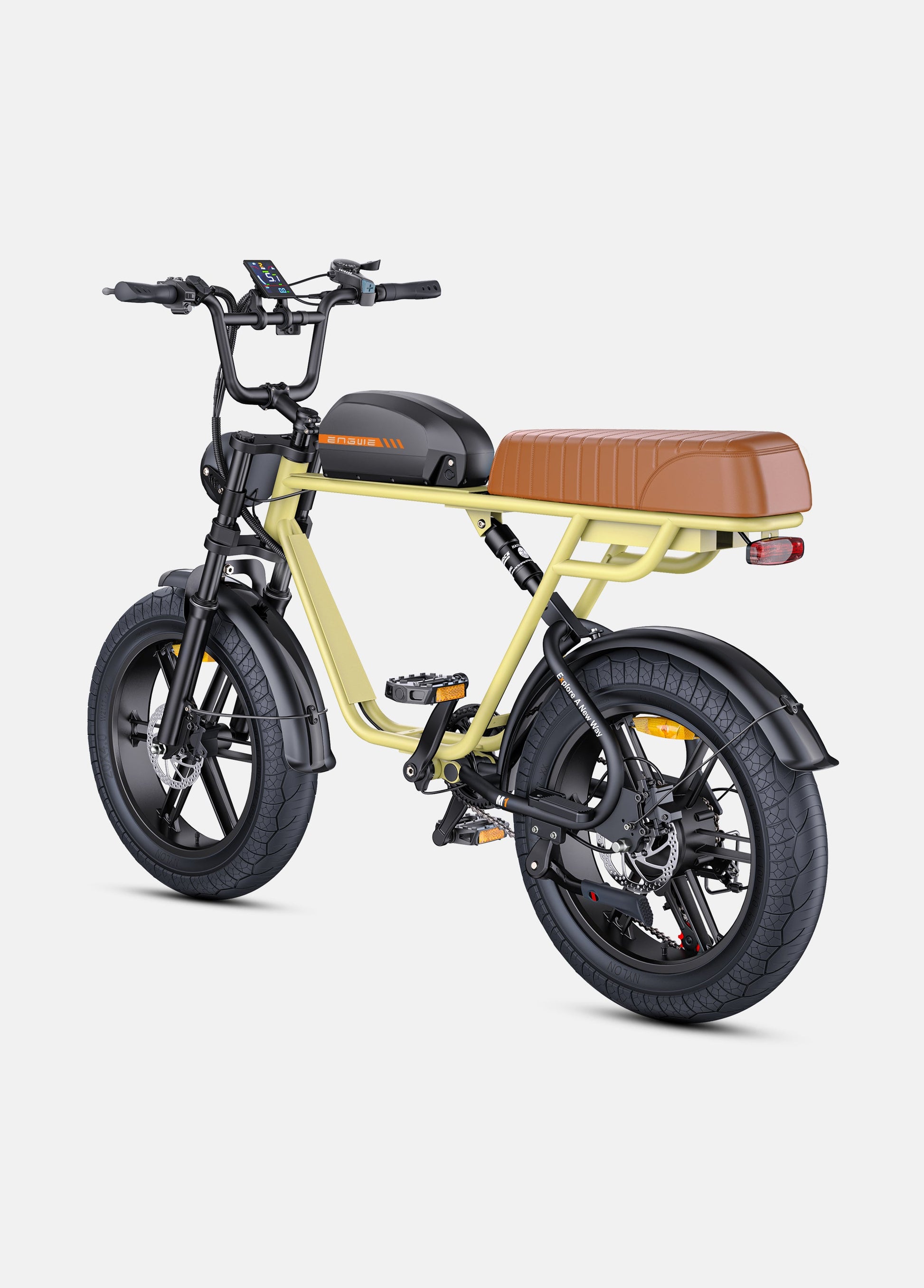 ENGWE M1 | Vélo électrique fatbike double suspension | 20” | 250W | V-max 25 km/h | Autonomie 170 km - Nova Bikes