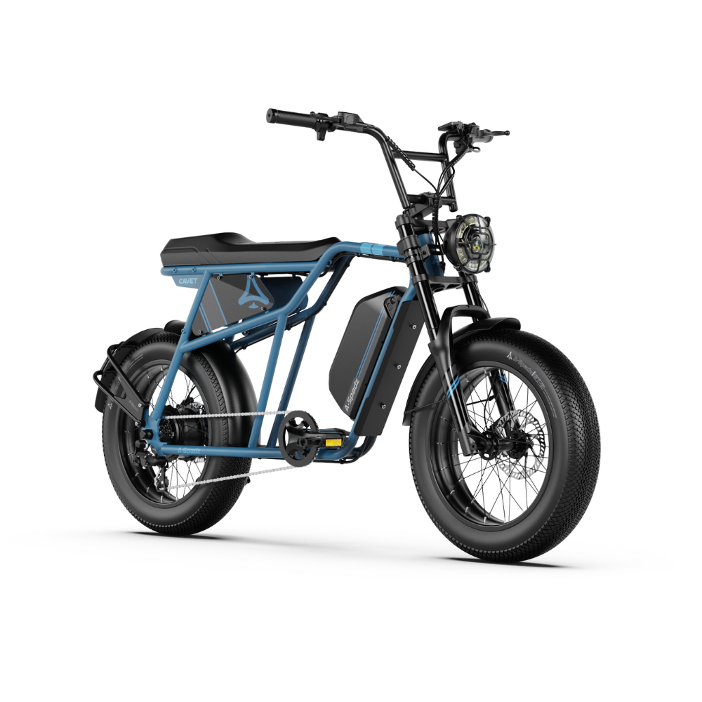 A-SPADZ Cavet Air | Vélo électrique Fatbike 20" | Freins à disques hydrauliques | Autonomie 100 km - Nova Bikes