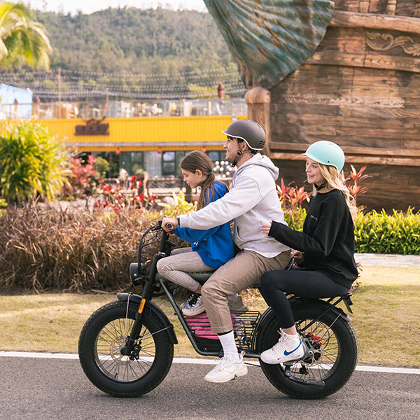 COSWHEEL CT20 | Fat Bike électrique tout-terrain 20” | 1000W | V-max 25 km/h | Autonomie 90 km - Nova Bikes