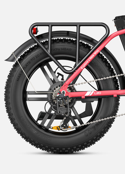 ENGWE L20 | Vélo électrique pliable à double suspension | 20” | 250W | V-max 25 km/h | Autonomie 140 km - Nova Bikes