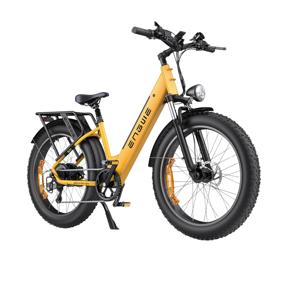 ENGWE E26 | Vélo électrique tout-terrain 26" Fat Bike | Suspension avant/arrière | Autonomie 140 km