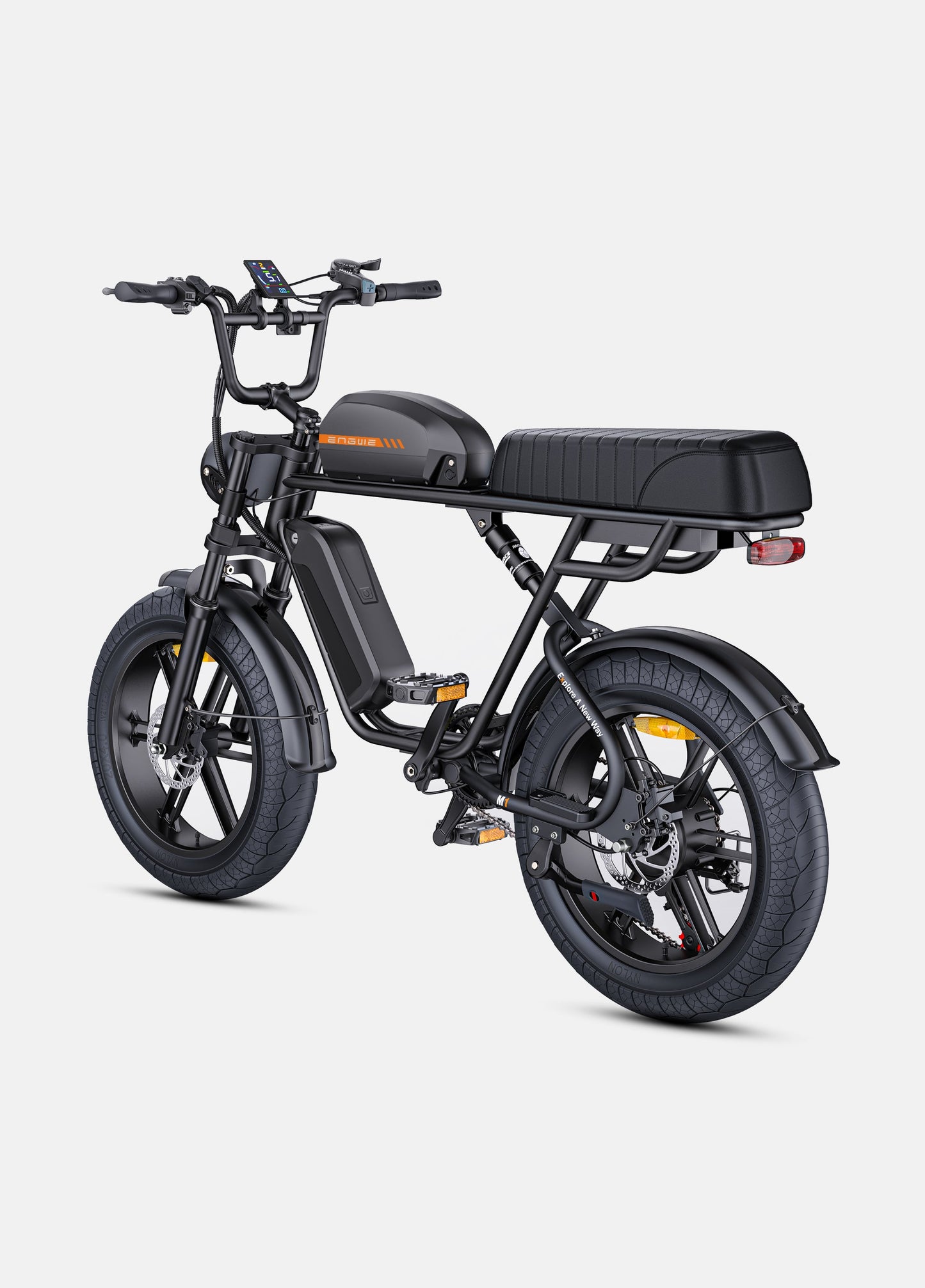 ENGWE M1 | Vélo électrique fatbike double suspension | 20” | 250W | V-max 25 km/h | Autonomie 170 km - Nova Bikes