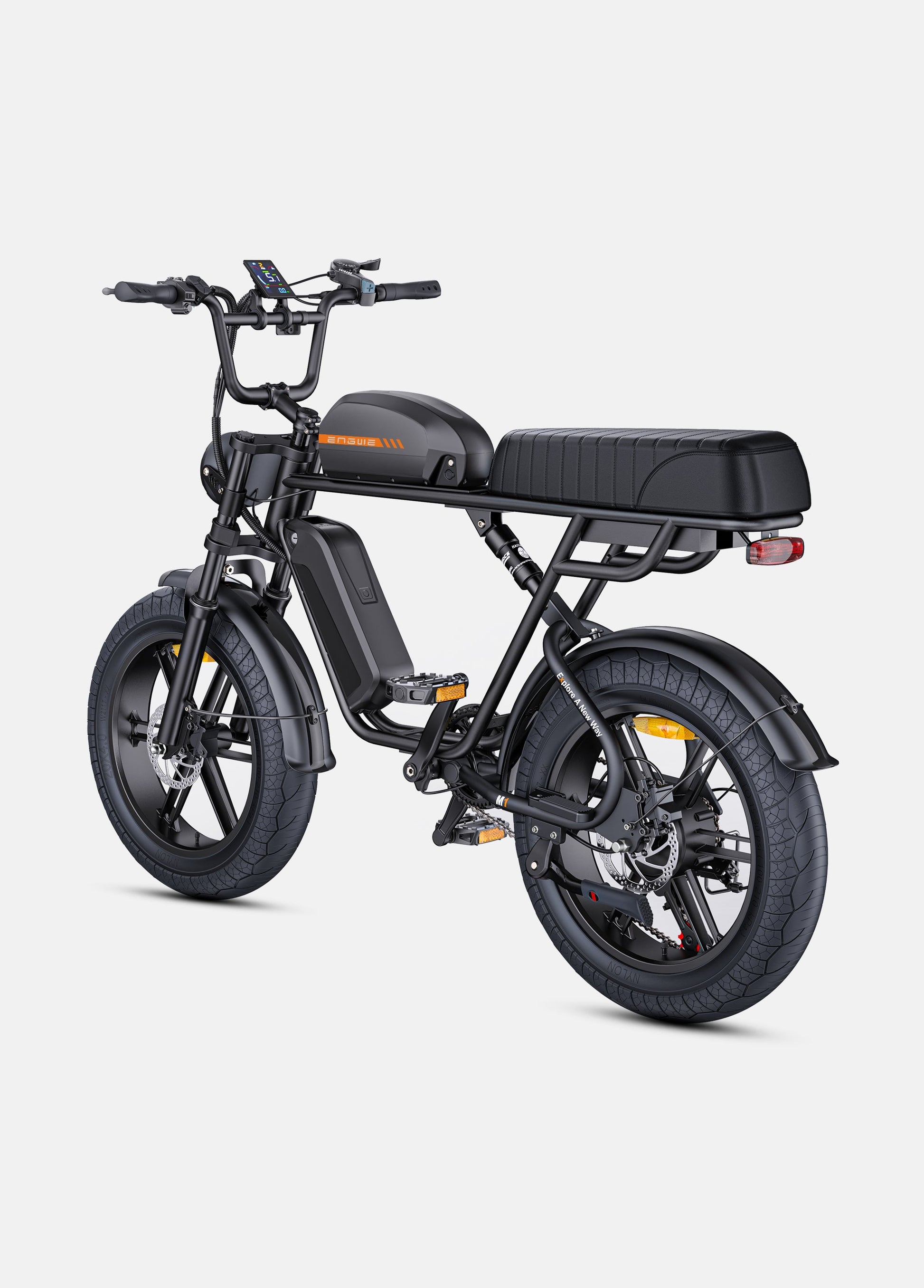 ENGWE M1 | Vélo électrique fatbike double suspension | 20” | 250W | V-max 25 km/h | Autonomie 170 km - Nova Bikes