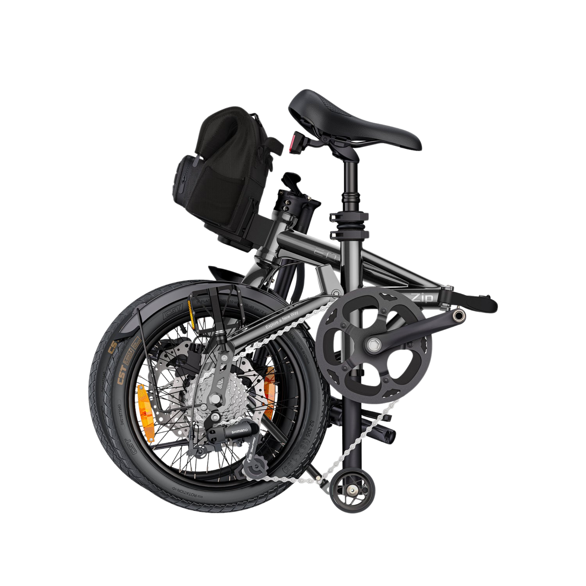 ENGWE ZIP | Vélo électrique pliant et léger 16" | Autonomie jusqu’à 120 km - Nova Bikes