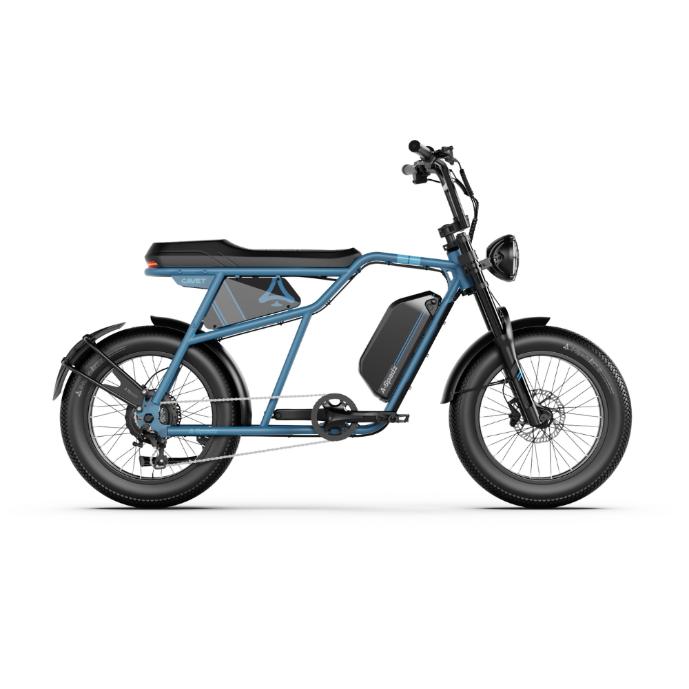 A-SPADZ Cavet Air | Vélo électrique Fatbike 20" | Freins à disques hydrauliques | Autonomie 100 km - Nova Bikes