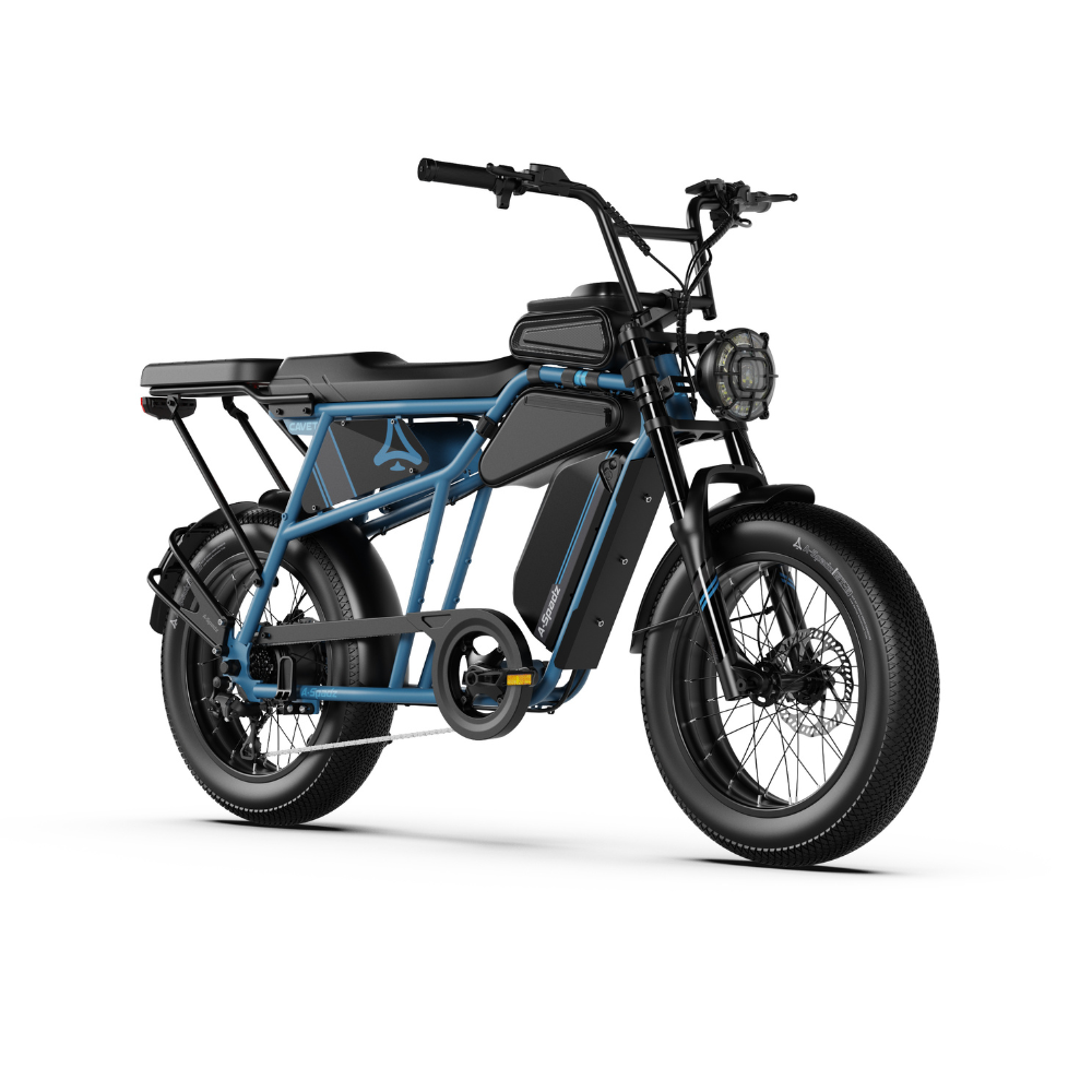A-SPADZ Cavet Air | Vélo électrique Fatbike 20" | Freins à disques hydrauliques | Autonomie 100 km - Nova Bikes