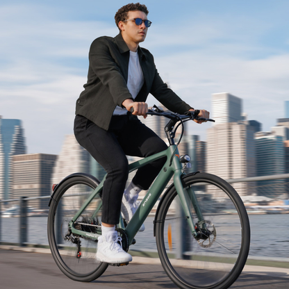 ENGWE MapFour N1 Air | Vélo électrique urbain 700C ultra léger | Fibre de carbone | Autonomie 100 km - Nova Bikes