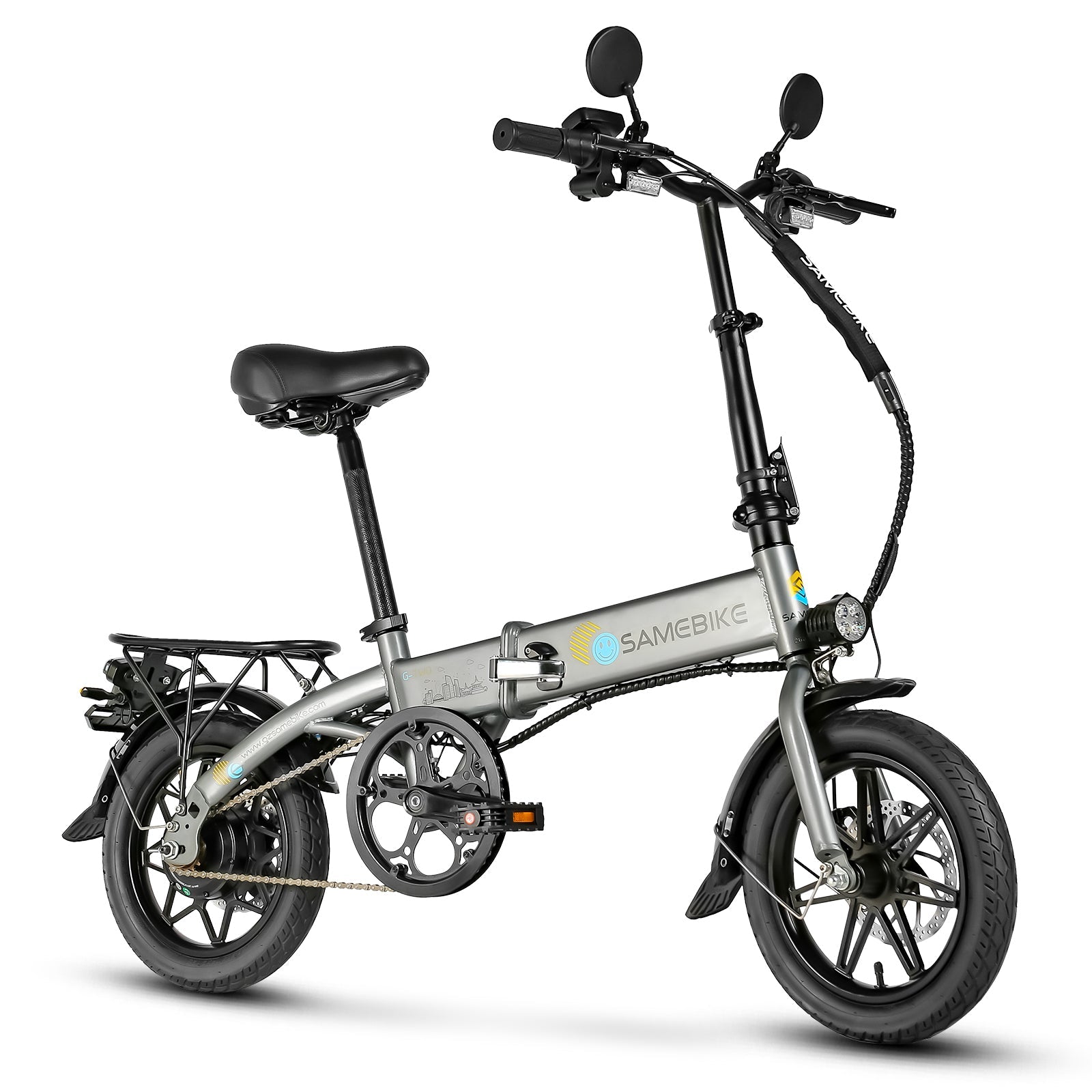 SAMEBIKE YINYU14 | Vélo électrique pliant 14” urbain | Autonomie 60 km - Nova Bikes