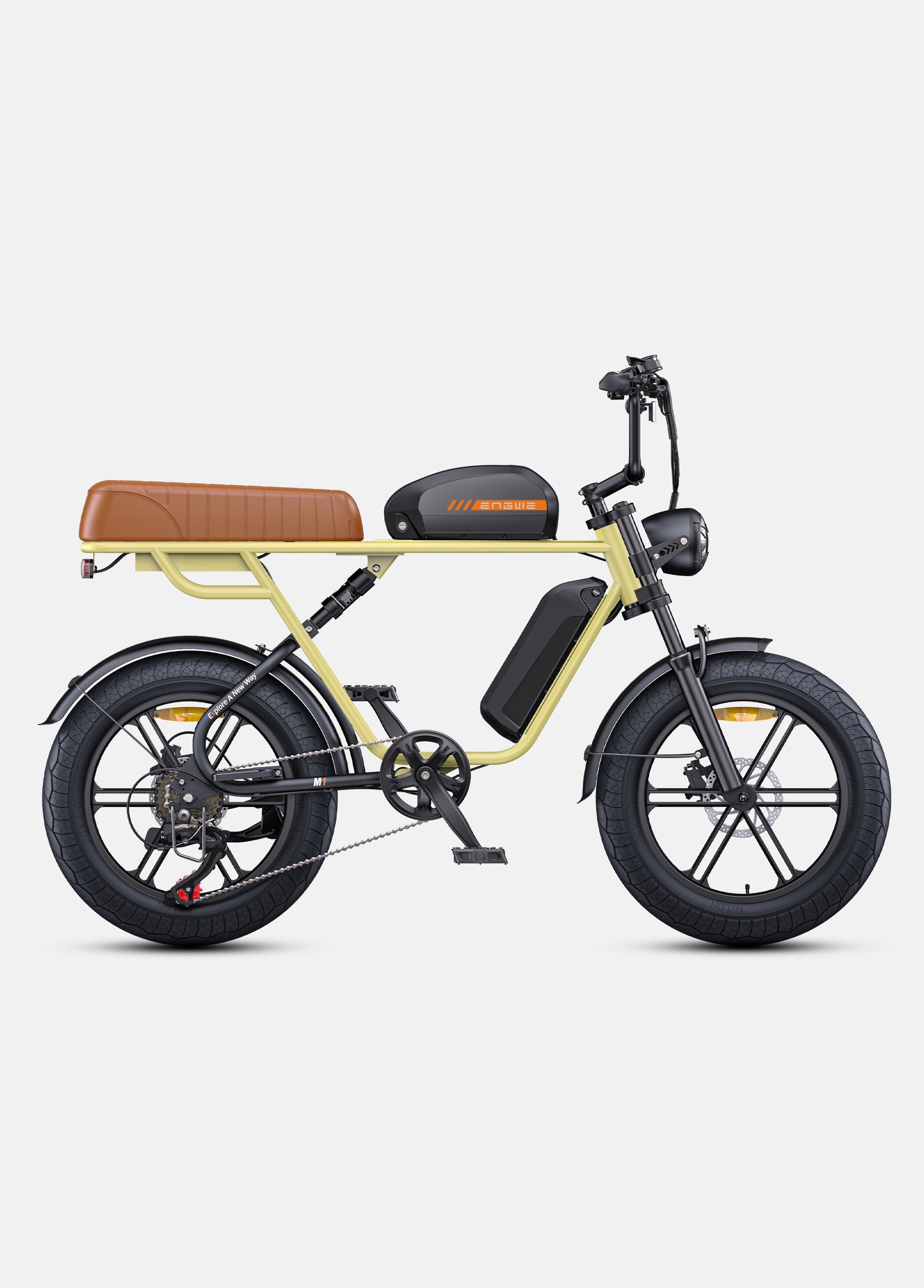ENGWE M1 | Vélo électrique fatbike double suspension | 20” | 250W | V-max 25 km/h | Autonomie 170 km - Nova Bikes